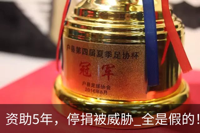 资助5年，停捐被威胁 全是假的！现在被刑拘了